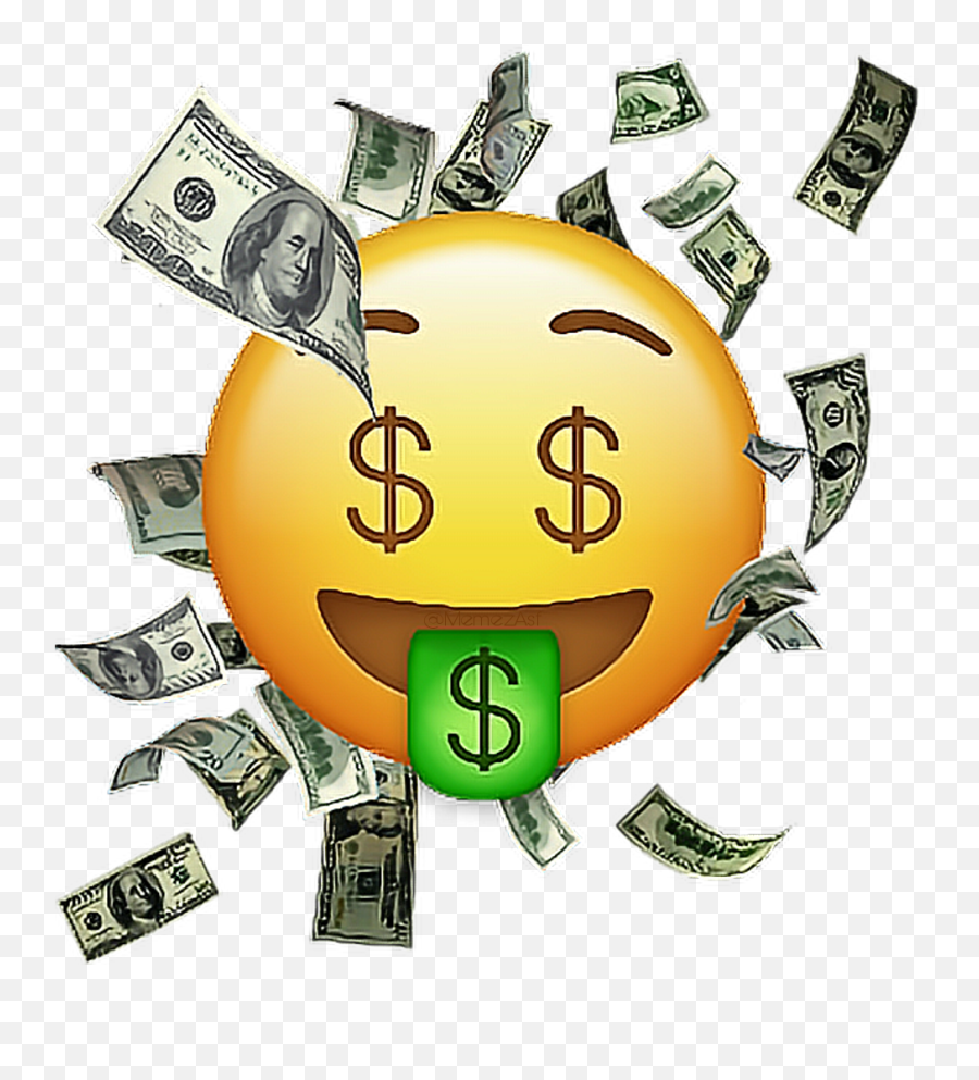 Emoji Money Clipart - Money Emoji Png,Supreme Logo Transparent Background