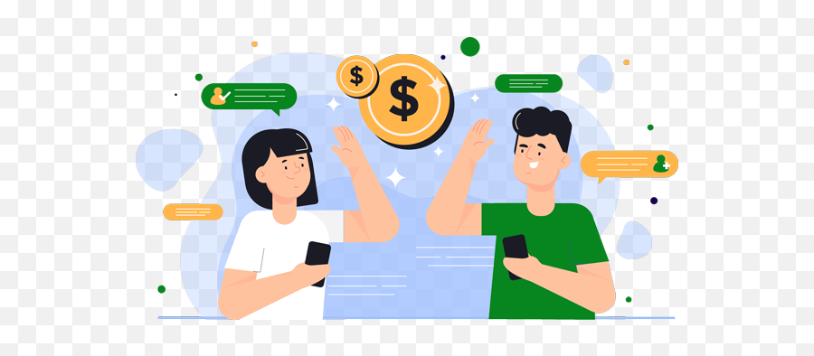 Adreact Referral Program - Adreact Refer And Earn Illustration Png,Adsense Icon