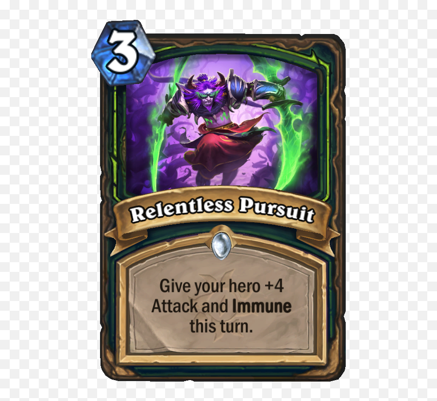 Relentless Pursuit - Hearthstone Wiki Relentless Pursuit Hearthstone Png,Rikimaru Overwatch Icon