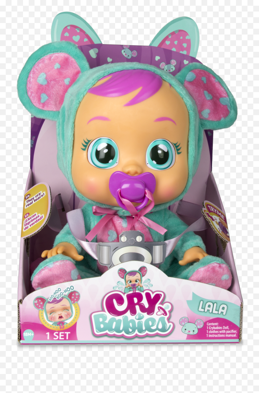 Cry Babies Doll - Lala Walmartcom Walmartcom Cry Babies Doll Lala Png,Crying Baby Png