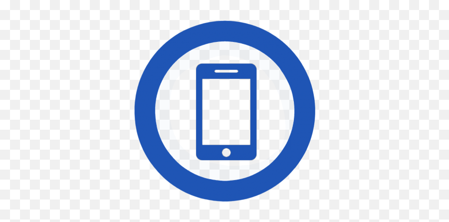 Smartphone Drawing Mobile Phone Transparent Public Domain - Icono Movil Png Azul,Phoe In Hand Icon Png