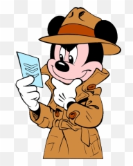 Download Detective 6 Png Image Clipart - Mickey Mouse Detective,Detective Png