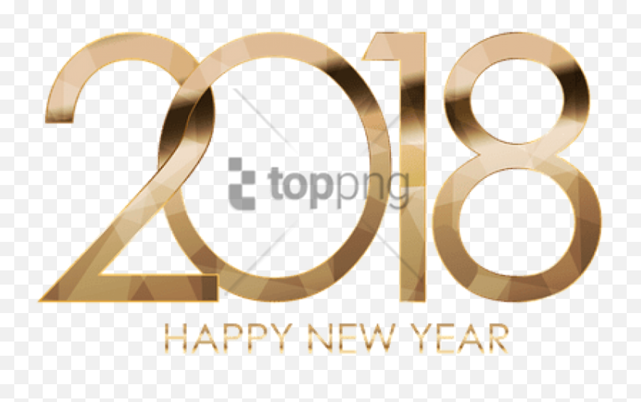 Download Free Png Happy New Year 2018 - Circle,New Year 2018 Png