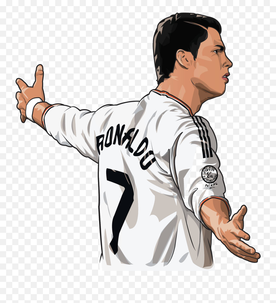 Cr7 Ronaldo Cartoon Png Transparent - Cristiano Ronaldo Clipart,Cartoon Transparent