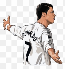 Cr7 Ronaldo Cartoon Png Transparent - Cristiano Ronaldo Clipart,Cartoon Transparent