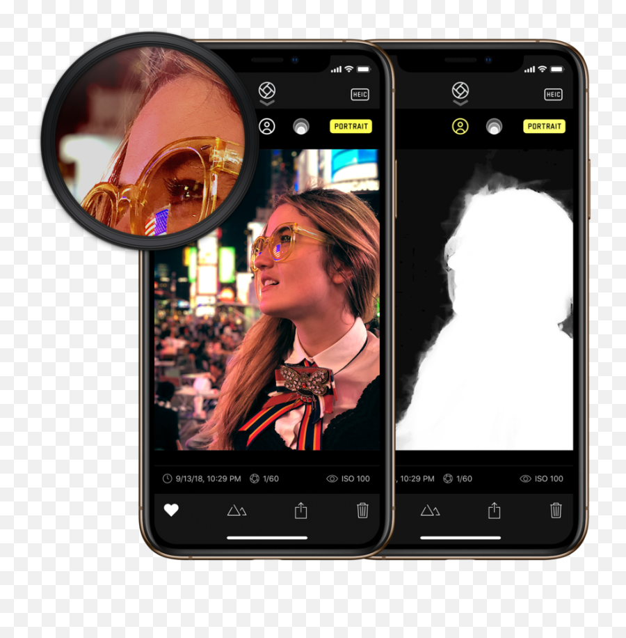 Halide Camera For Ios 12 Gains Siri Shortcuts And Iphone Xs - Iphone Xs Max Camera Features Png,Iphone Camera Png