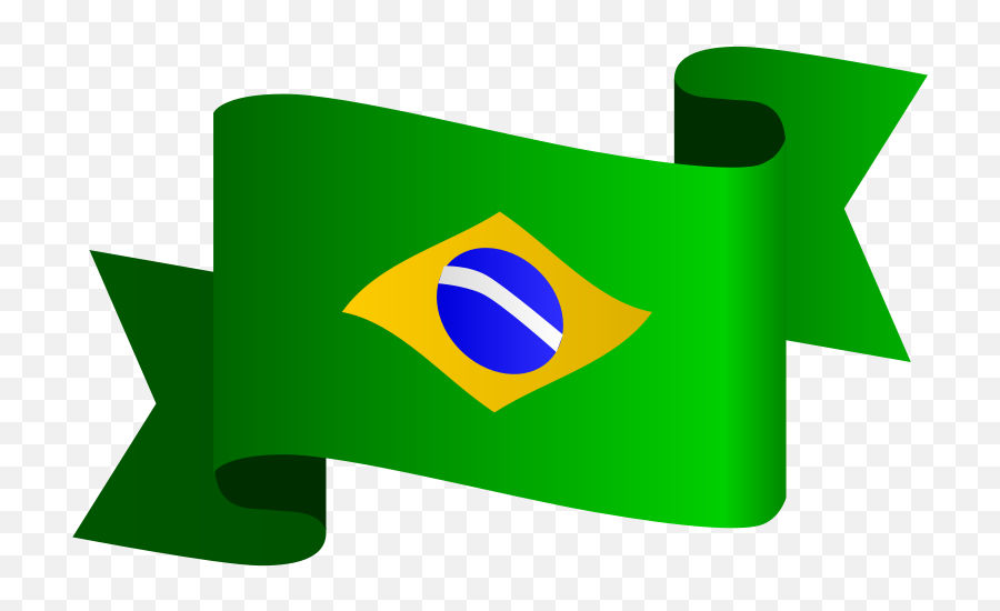 Brazil Ribbon Png Clip Arts For Web - Faixa Brasil Png,Brazil Png