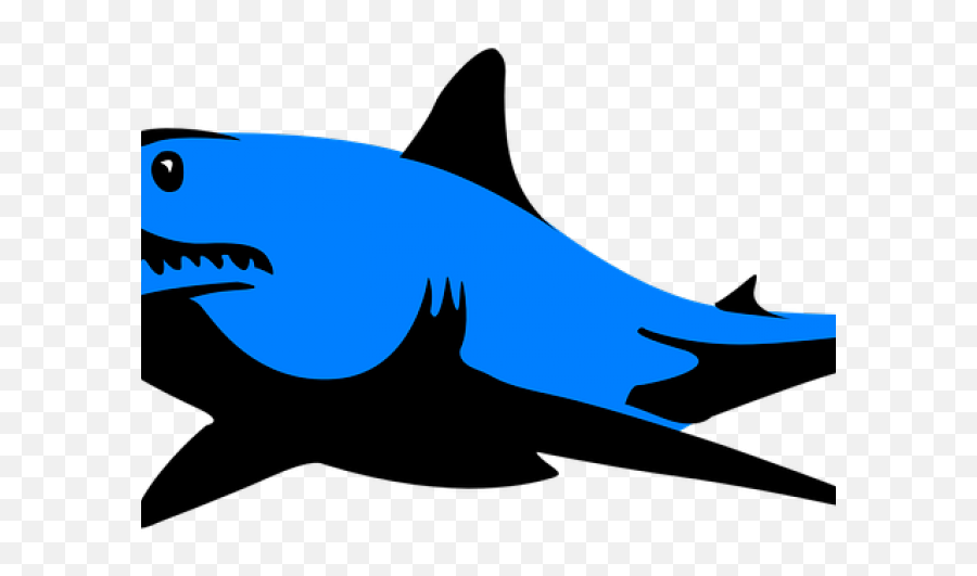 Mako Shark Clipart Silhouette - Shark Silhouette Png,Shark Silhouette Png
