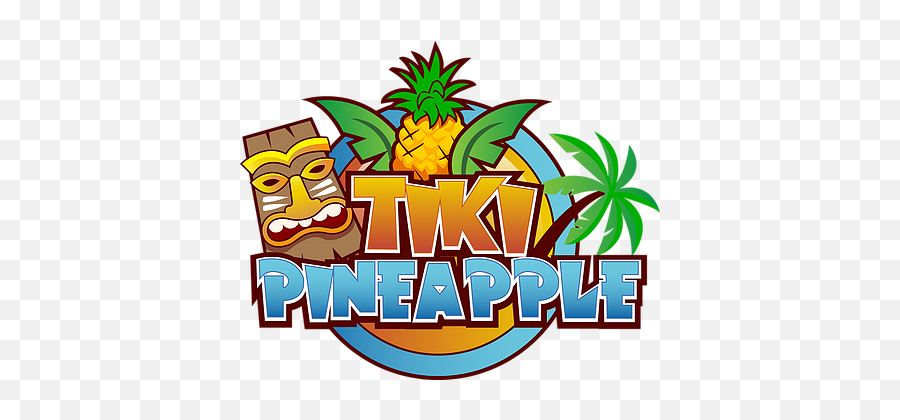 Tiki Pineapple Dole Whip Soft Serve Menu - Dole Whip Logo Png,Pineapple Logo