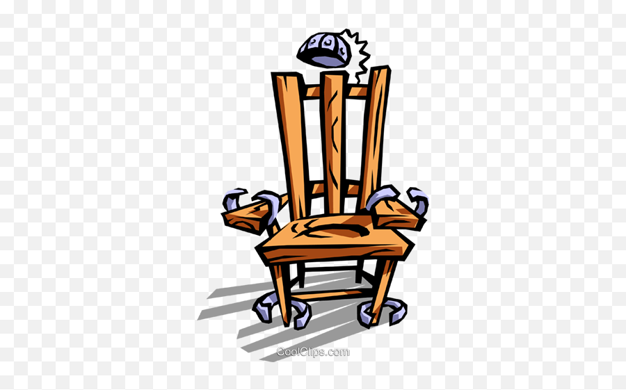 Download Electric Chair Royalty Free Vector Clip Art - Electric Chair Clip Art Png,Chair Clipart Png