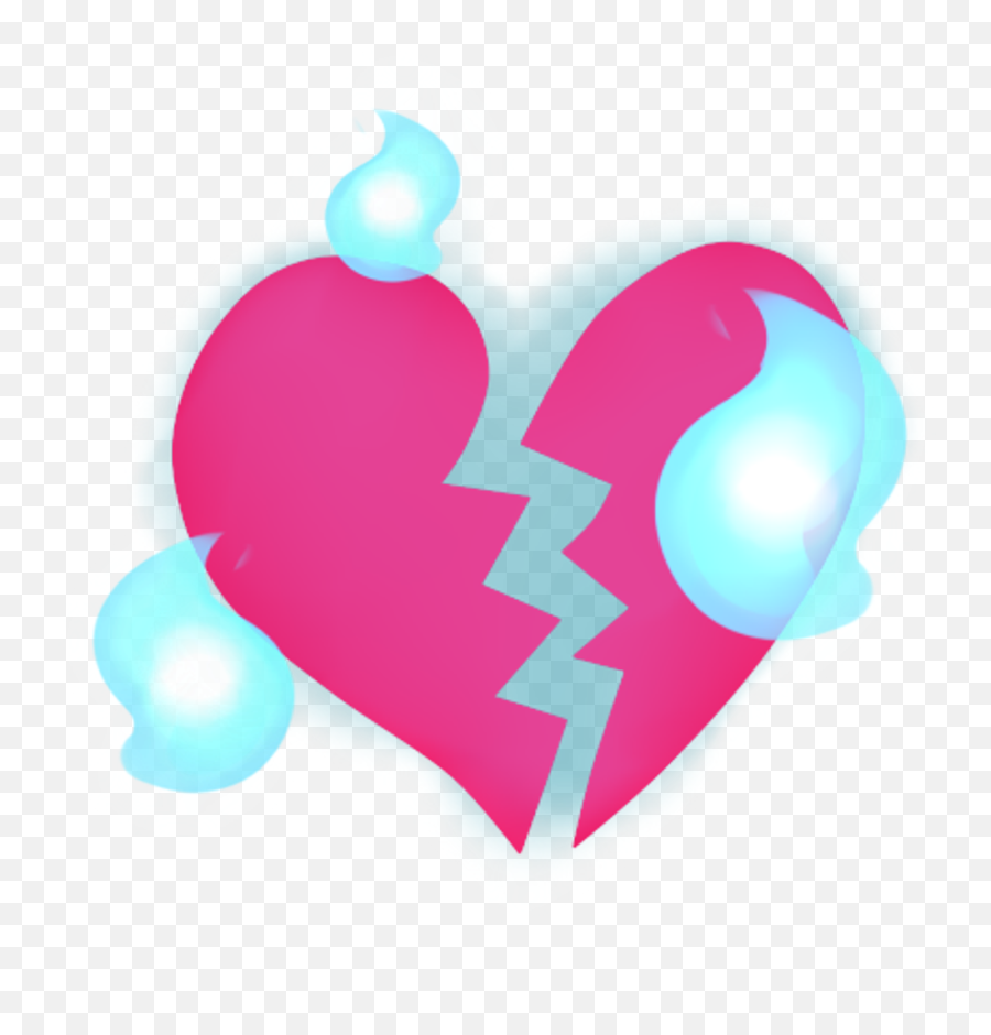 Download Hd Emoji Brokenheart Heart - Cutie Mark Evil Love Png,Broken Heart Emoji Png