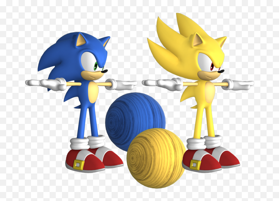 Pc Computer - Sonic Model Free Download Png,Sonic Forces Png