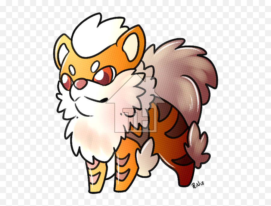 Arcanine - Cartoon Png,Arcanine Png
