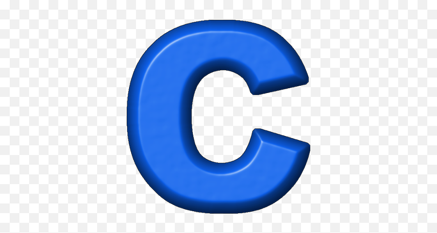 Blue Refrigerator Magnet C - Clip Art Letter C Full Size Letra C Azul Png,Letter C Png