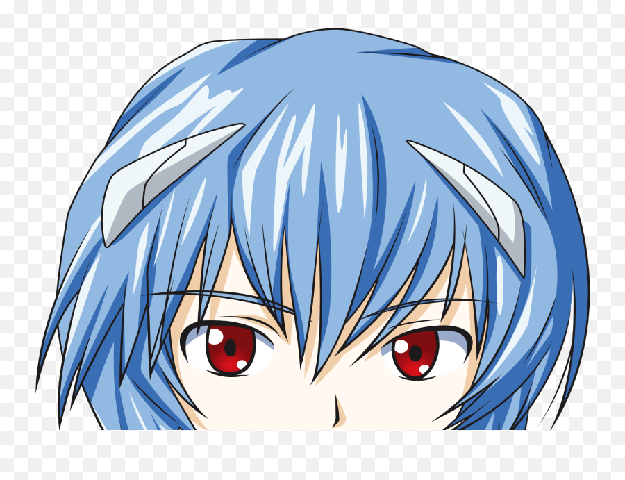 Rei Ayanami - Neon Genesis Evangelion Stickers Png,Rei Ayanami Png