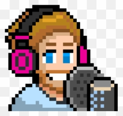 Pewdiepie Pixel Art Maker - Pewdiepie Tuber Simulator Pixel Art Png,Pewdiepie Png