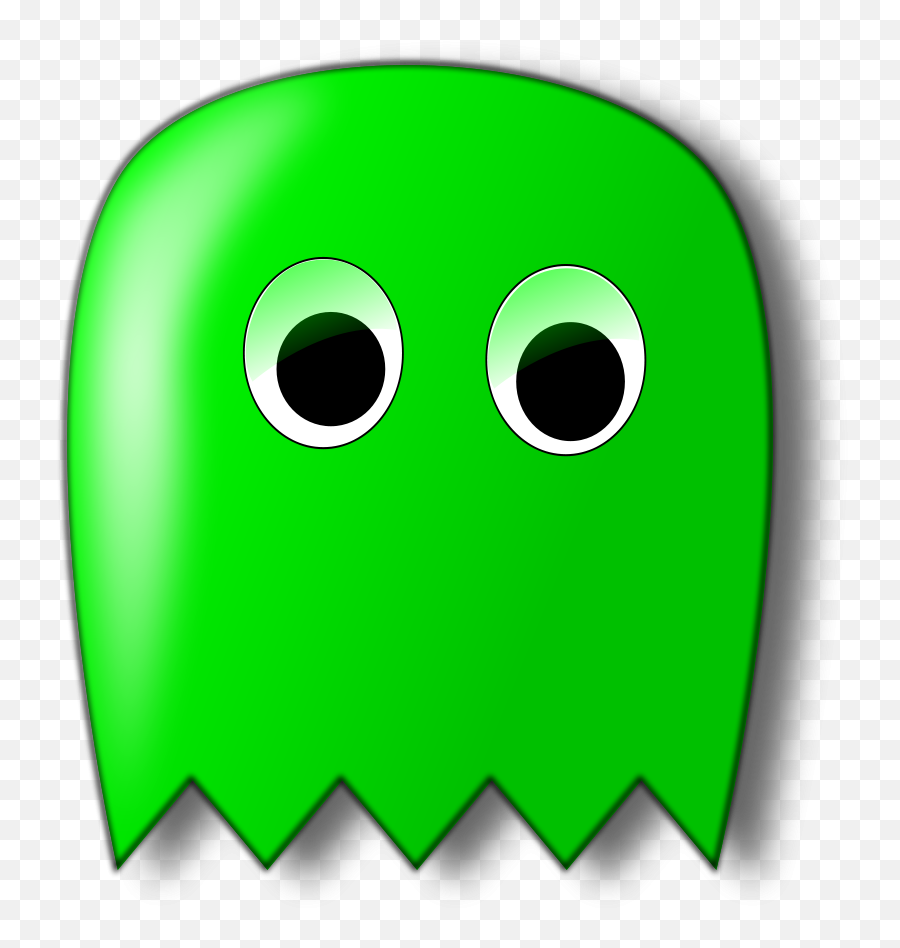 Download Hd Pacman Ghost - 80s Pac Man Ghost Png,Pac Man Ghost Png