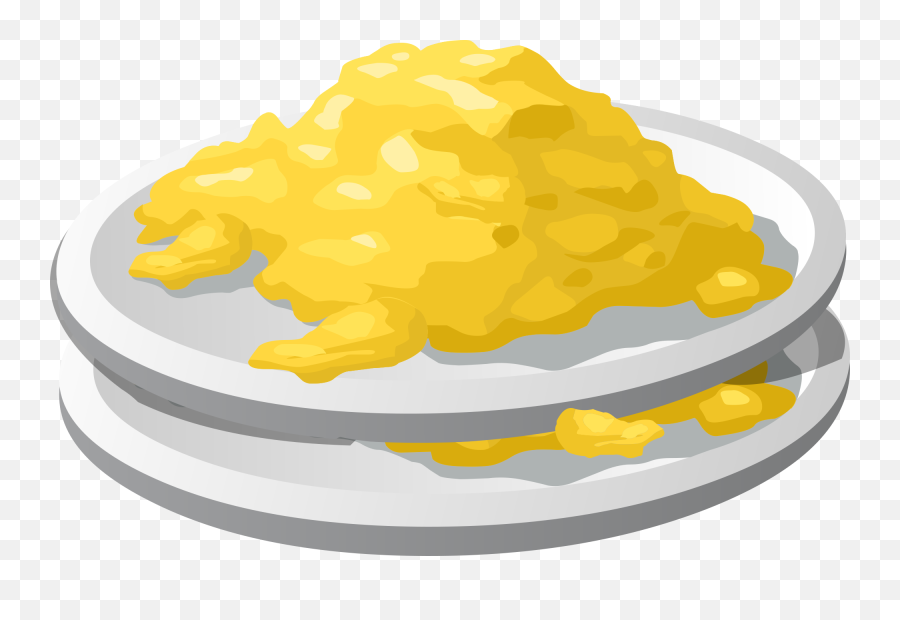 Foodmaterialyellow Png Clipart - Royalty Free Svg Png Transparent Scrambled Eggs Clipart,Egg Emoji Png