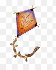 Imperial Sunset Kite - Floral Design Png,Kite Png