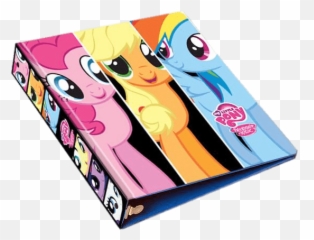 My Little Pony Binder Transparent Png - StickPNG Cartoon