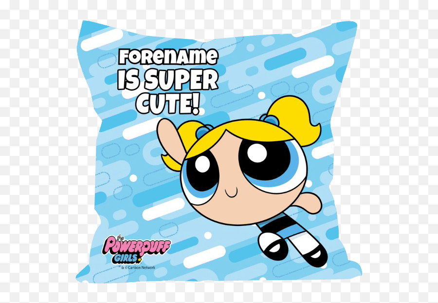 The Powerpuff Girls Bubbles - Super Cute Cushion Super Nanas Png,Powerpuff Girls Transparent