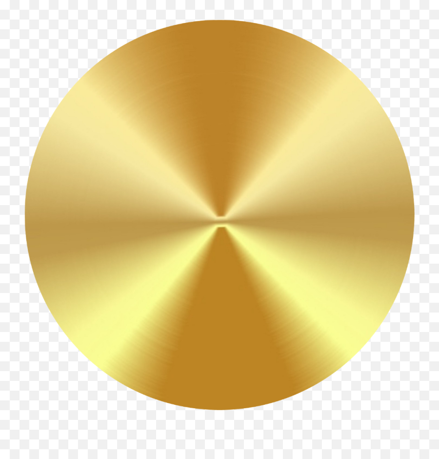 Circle Round Disc Gold Golden Coin - Round Gold Circle Png,Gold Circle Png
