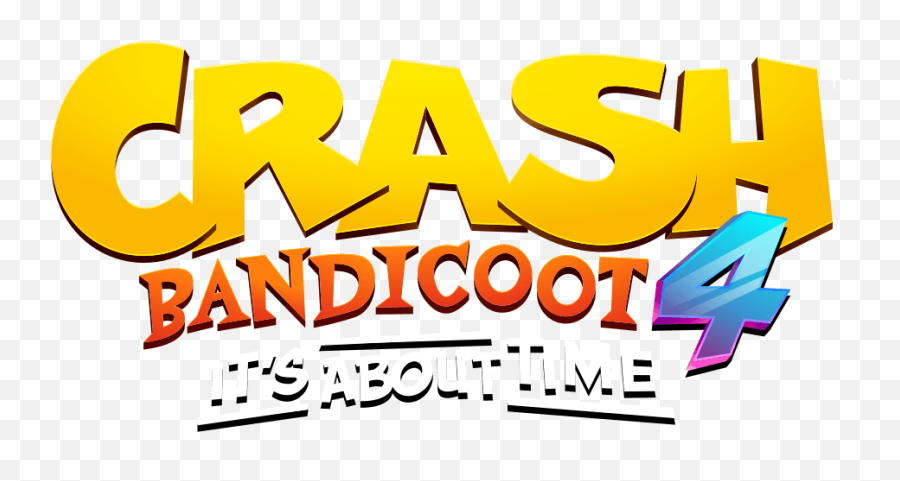Its About Time - Crash Bandicoot 4 About Time Logo Png,Time Png