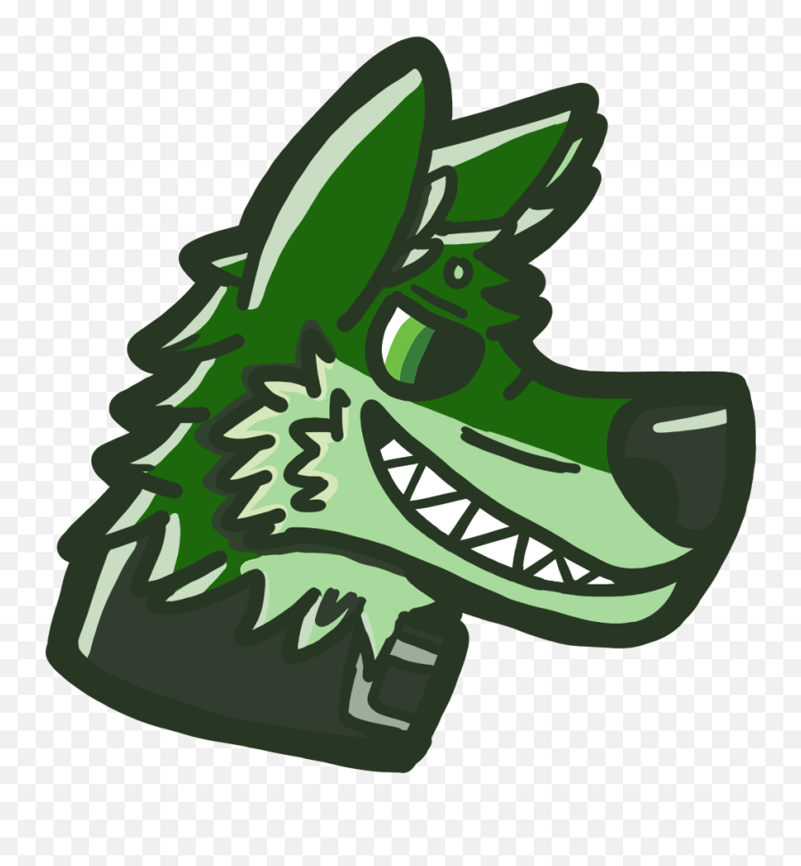Green Wolf E - Green Wolf Logo Png,Wolf Mascot Logo