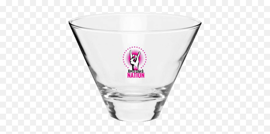 Rock Chick Nation Martini Glass - Martini Glass Png,Martini Glass Png