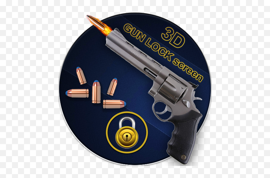 Pistol Gunshot Lock Screen Simulator - Apps On Google Play Revolver Png,Gunshot Effect Png