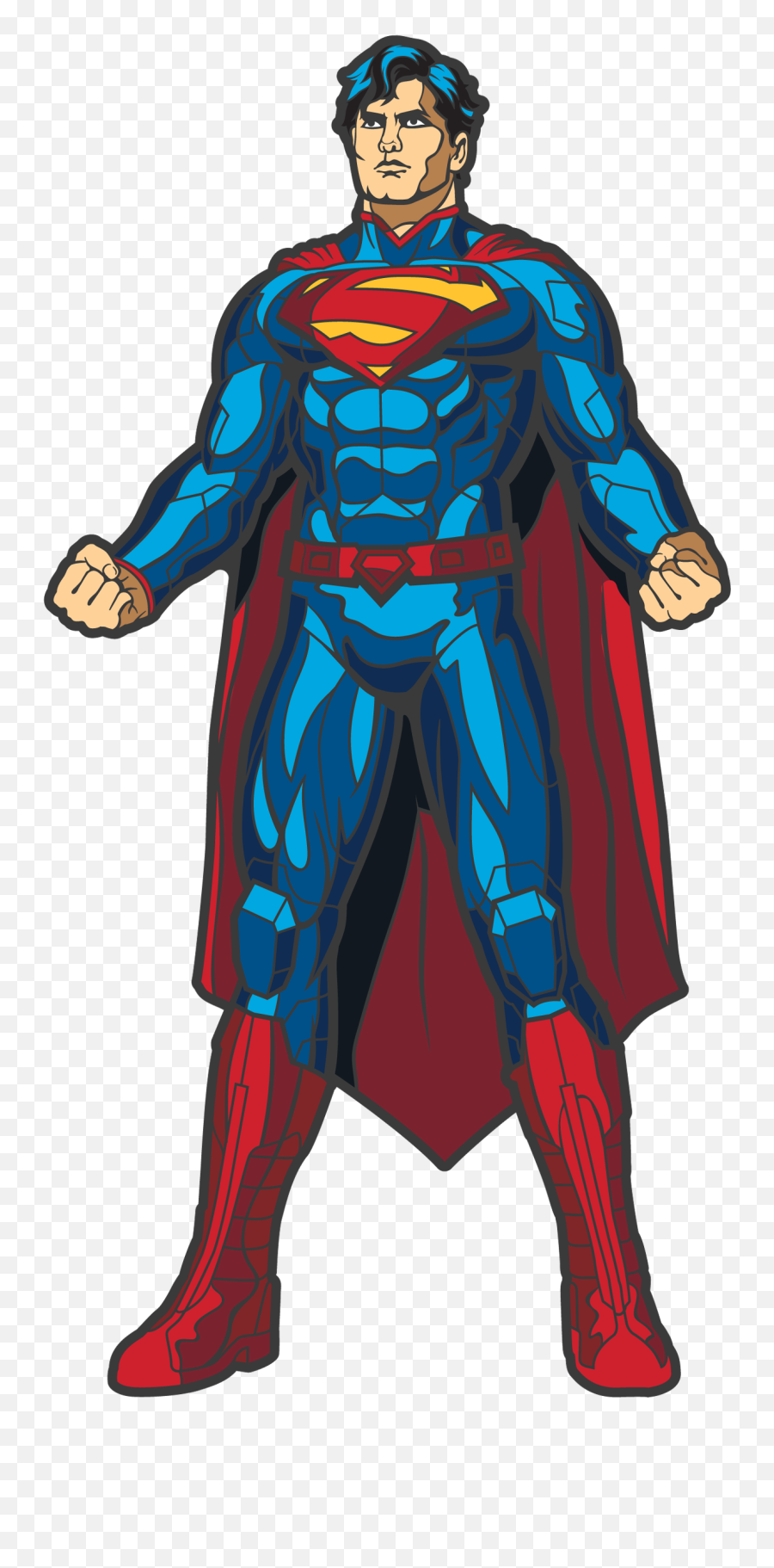 Download Transparent Superman Clipart - Superman Figpin Hd Superman Png,Printable Superman Logos