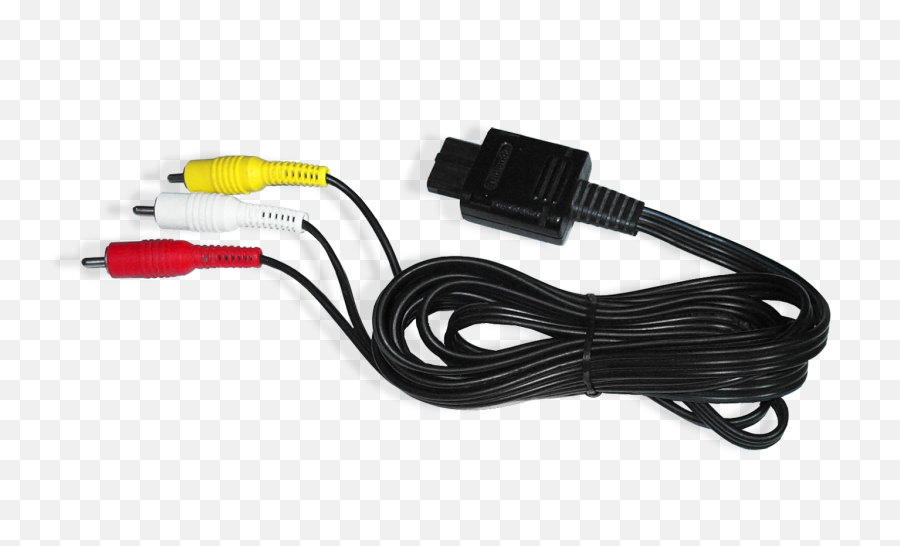Gamecube Av Cable - Official Gamecube Av Cable Png,Cord Png