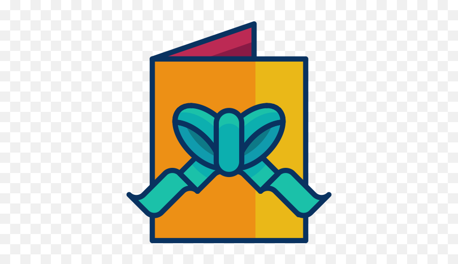 Card Christmas Ribbon Bow Greeting Icon - Christmas Day Png,Christmas Ribbon Transparent Background