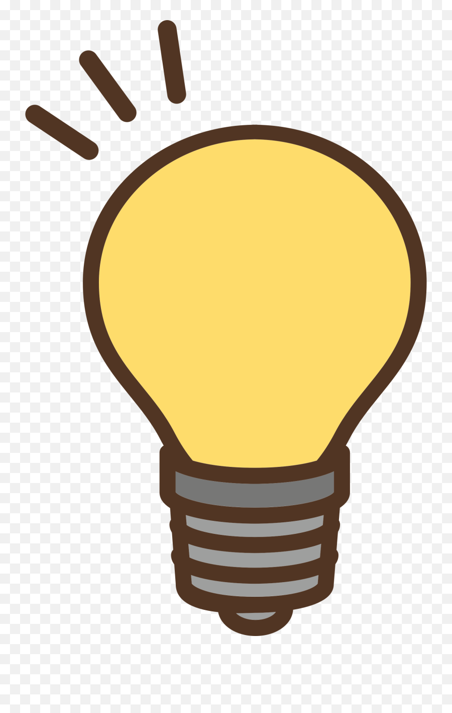 Lineyellowlight Png Clipart - Royalty Free Svg Png Light Bulb Clipart,Yellow Light Png