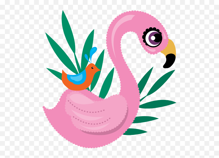 Tropical Flamingo Graphic - Clip Art Picmonkey Graphics Lovely Png,Flamingo Clipart Png