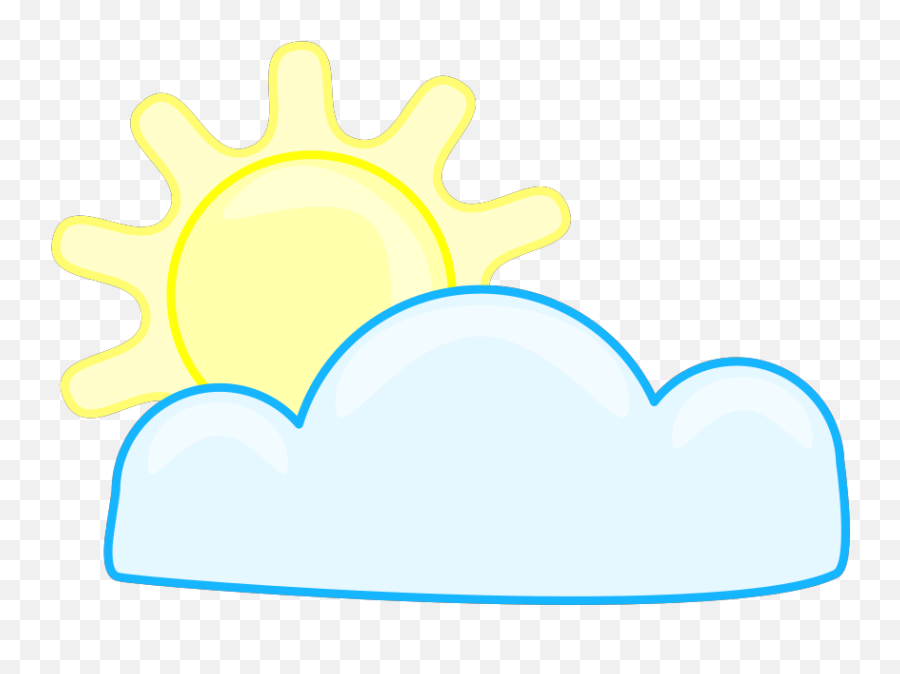 Slightly Cloudy Png Svg Clip Art For Web - Download Clip Cloudy Clip Art,Cloudy Png