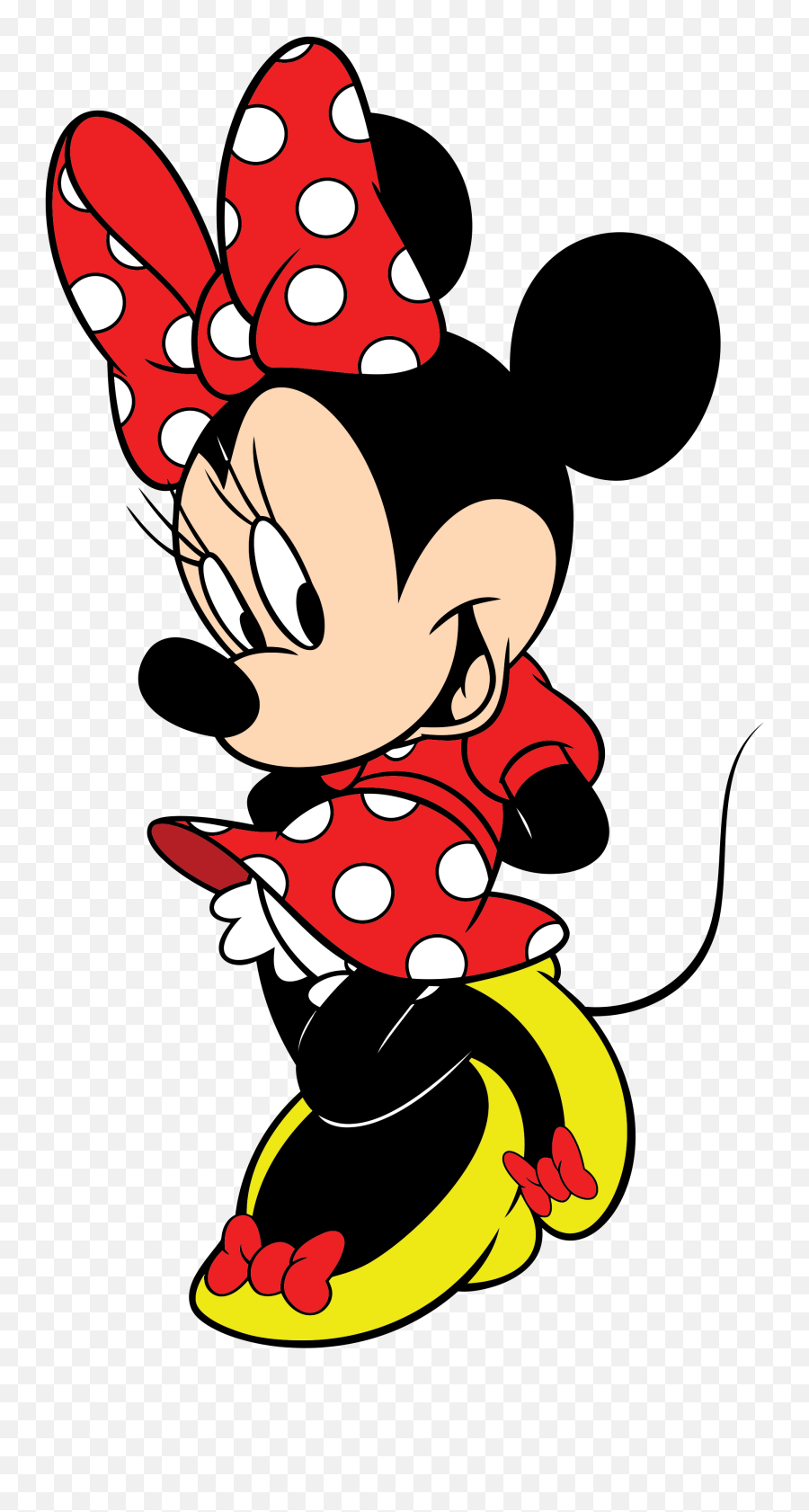Disney Minnie Mouse Clip Art - Minnie Mouse Transparent Background Png,Minnie Bow Png