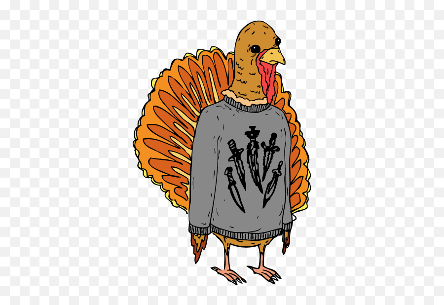 Funny Turkey Transparent Png Clipart - Turkey Animal,Turkey Transparent