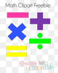 Creative Lesson Cafe Key Words In Math And Symbols - Clip Art png