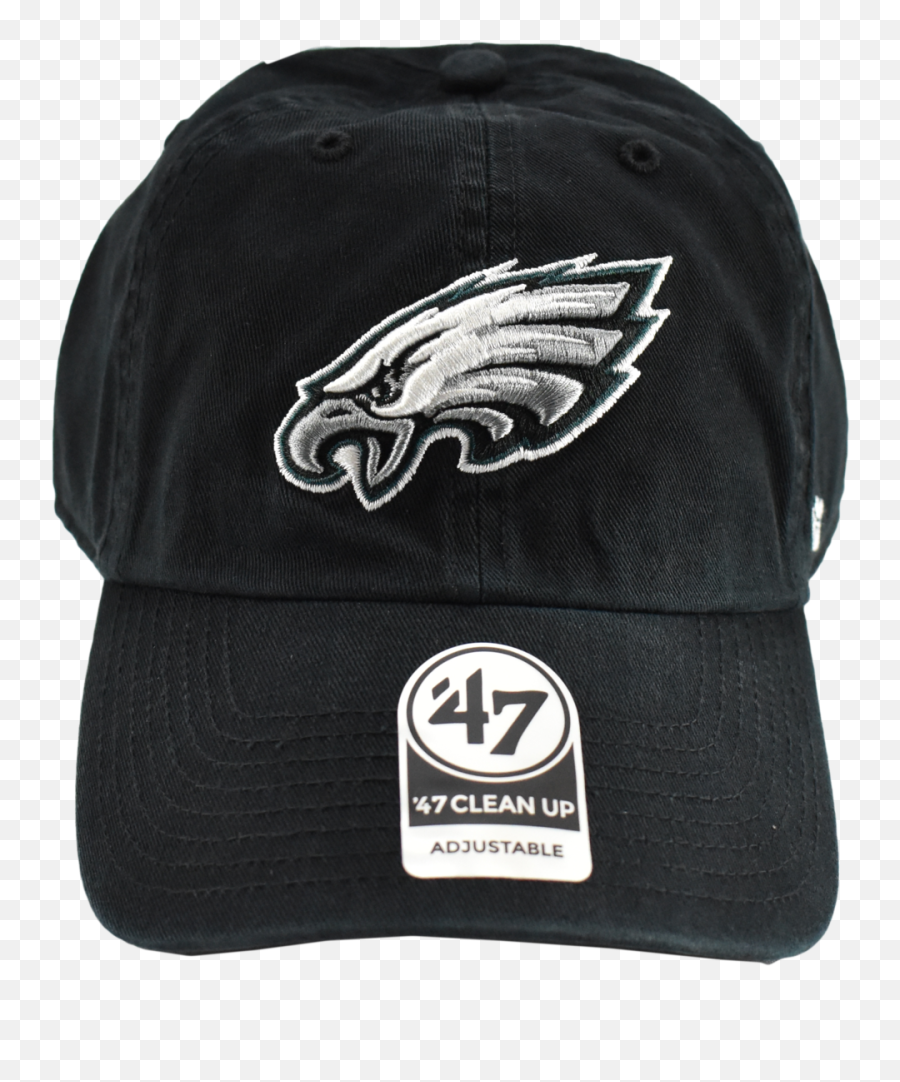 Philadelphia Eagles Black U002747 Brand Nfl Dad Hat - Osfa Fairfield Eagle Png,Philadelphia Eagles Logo Png