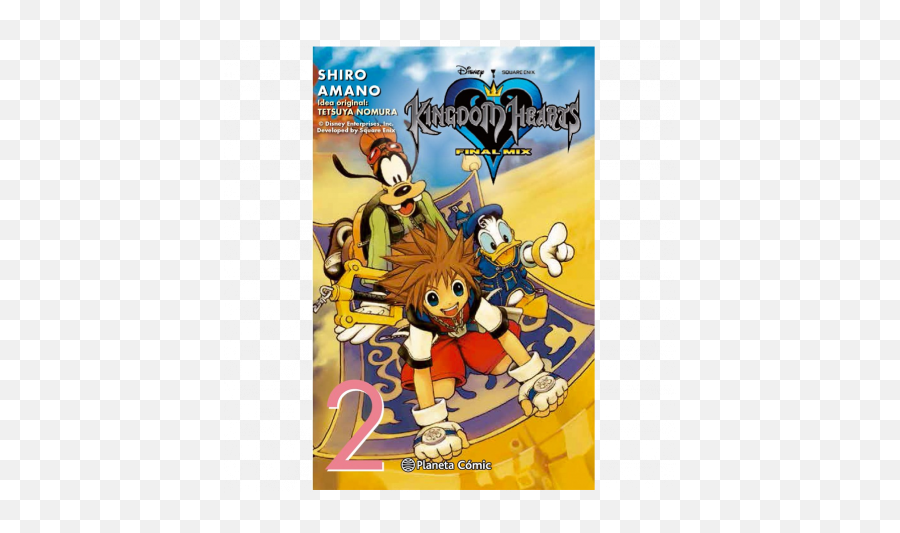Manga Kingdom Hearts Final Mix Planeta 02 - Kingdom Hearts The Book Png,Kingdom Hearts Final Mix Logo