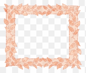 Clipart Frames Orange Transparent - Psalm 34 19 Kjv Png,Transparent Picture Frame