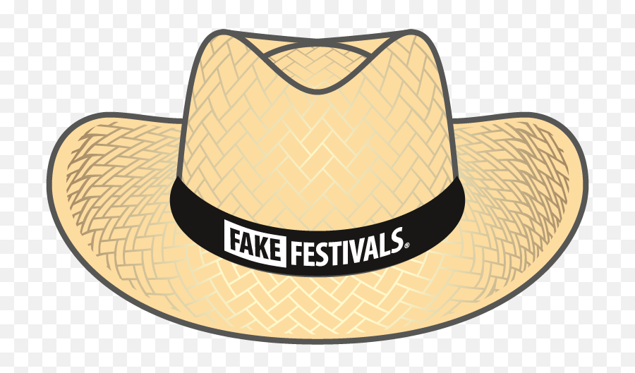 Fake Festivals Merchandise - Costume Hat Png,Straw Hat Transparent