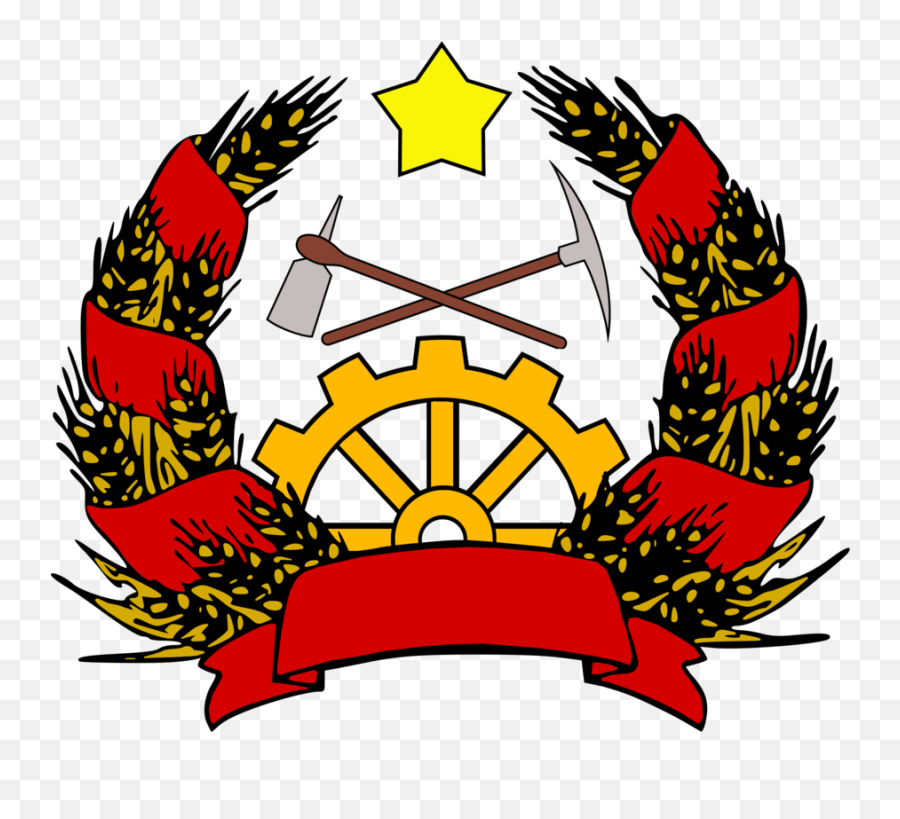 Communist Spain Coat Of Arms Clipart - British Communist Coat Of Arms Png,Coat Of Arms Template Png
