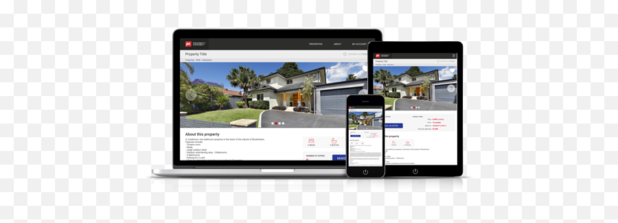 Property Connect Holdings - Website Png,Devices Png