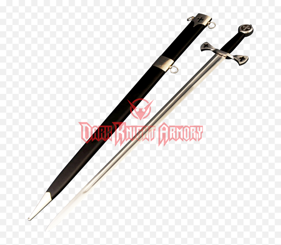 Download Gothic Cross Arming Sword - Army Punk Large Tote Sword Png,Gothic Cross Png