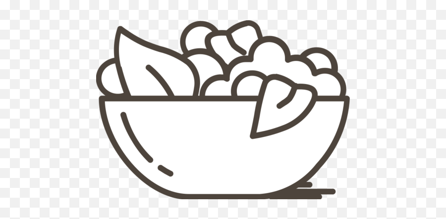 Asian Food Bowl Salad Vegetables Png Transparent Icon