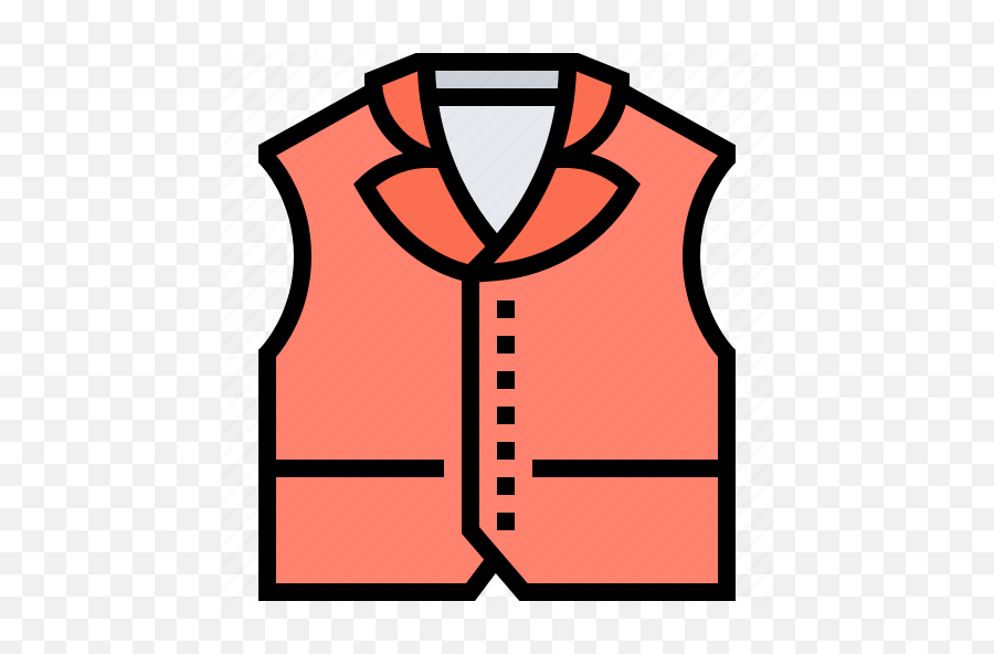 Formal Jacket Sleeveless Vest - Sleeveless Png,Red Icon Vest
