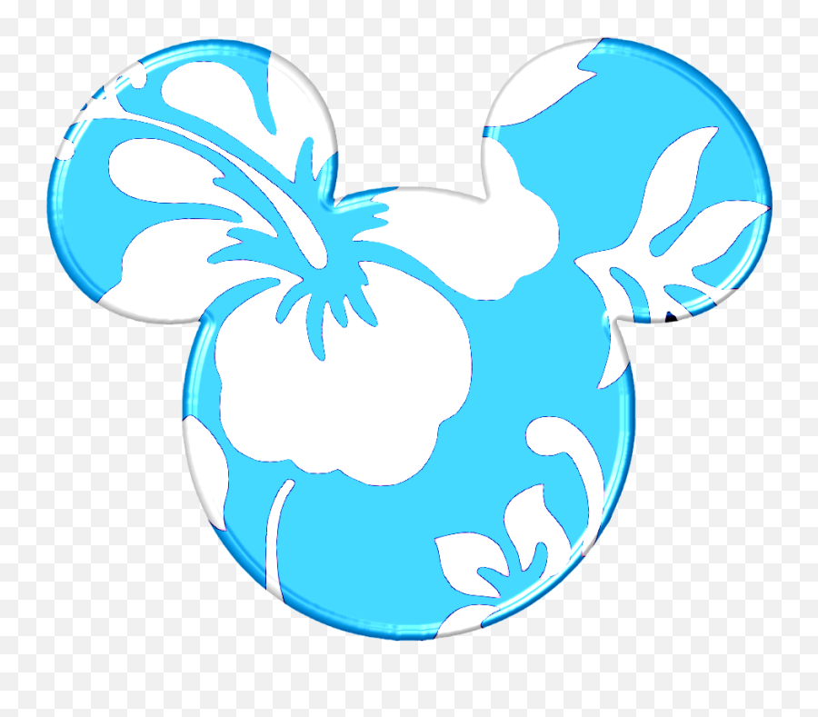 Mickey Mouse Ears Hawaiian Transparent Cartoon - Jingfm Mickey Hawaiian Ears Png,Mickey Mouse Ears Png