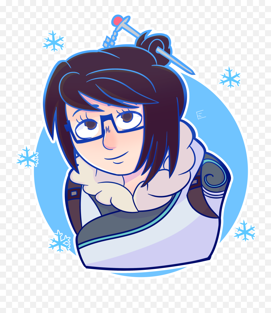 Mei Overwatch By Eiiart - Illustration Png,Mei Overwatch Png